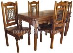 indian-sheesham-wood-furniture - Indian-Wooden-Diningset